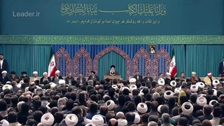 حاشیه های دیدار مسابقات بین المللی قرآن با رهبر معظم انقلاب - بهمن ماه ۱۴۰۳