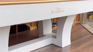 زیباترین میز بیلیارد سفید