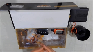 معرفی دزدگیر تصویری ماشین برند چیتا بلوتوثی تک ریموت تصویری باتری خور مدل F11