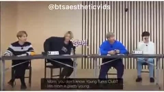 تهیونگ و جانگ کوک زنگ میزنه به مامانش...