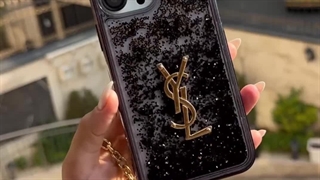 قاب Black YSL آکواریومی با آویز