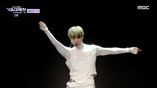 اجرای مشترک تمین و نیکی عضو انهایپن در مراسم mbc gayo