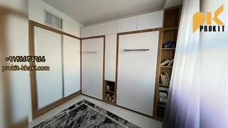 کمد دیواری و تختخواب