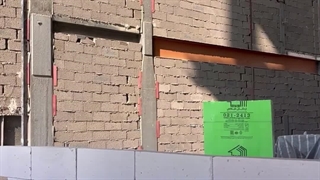 ارسال بلوک هبلکس به یکی از پروژه های بسیار سنگین در کرج، ایکاد سازه