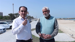 مصاحبه مردمی پارک لاله قشم پارت 1