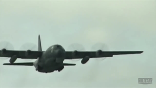 بررسی سیستم های تسلیحاتی هواپیمای AC-130