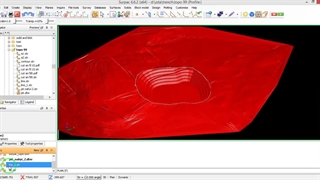 برآورد حجم با نرم افزار سورپک کات اند فیل (cut and fill) - قسمت هشتم