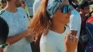 آنا نعمتی در مسابقه دو ماراتن امارات