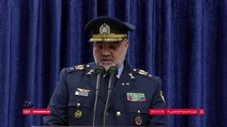 گزارش سرتیپ خلبان حمید واحدی فرمانده نیروی هوایی ارتش محضر فرمانده معظم کل قوا ۱۴۰۳/۱۱/۱۹