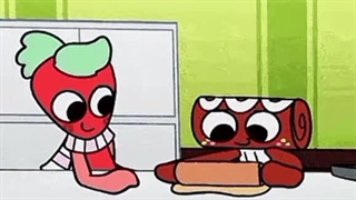 انیمیشن های کوتاه داخل بازی Dandy's world؛ همراه با صدای اضافه شده.