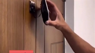 نصب چشمی دیجیتال برای درب ورودی