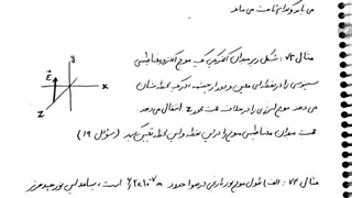 حل تمرینات مبحث امواج الکترومغناطیسی