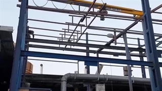 ساخت و نصب جرثقیل سقفی - پولادین سازه نوین