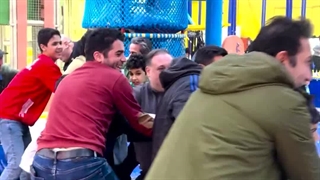 بابا ها در شهربازی روشانو