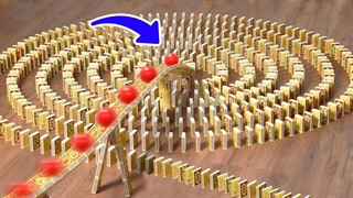 بزرگترین دومینو جعبه کبریت دنیا