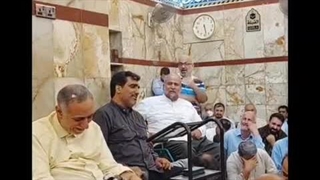 مداحی حاج علی مهدوی نژاد در کربلا