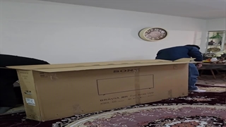 تحویل تلویزیون سونی X90L به مشتری | تجربه خرید تلویزیون 65X90L سونی از ممتازکالا
