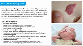 همانژیوم (تومور خوش‌خیم عروقی) چیست؟ | آشنایی با انواع، علائم و روش‌های درمان