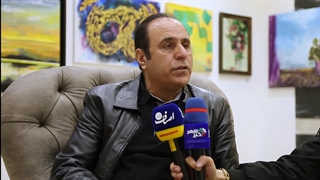 دکتر مصطفی سپهوند - چهارمین نمایشگاه هنر های تجسمی ملی انسان سال سه