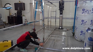 مراحل ساخت دستگاه تصفیه آب صنعتی dolphinro.com