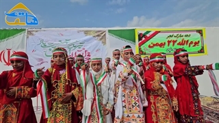 جشن بزرگ انقلاب در زرآباد