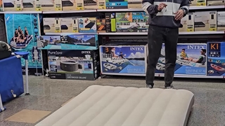 تشک بادی دو نفره الیاف دار عرض 152