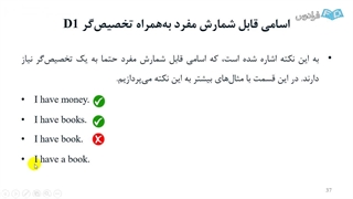 آموزش آزمون EPT دانشگاه آزاد: گرامر حروف تعریف