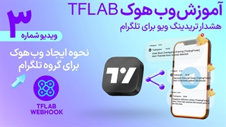 آموزش اتصال تردینگ ویو به گروه تلگرام -وب‌هوک هشدار تریدینگ ویو