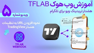 آموزش اتصال تردینگ ویو به  تلگرام - نحوه افزودن URL به تنظیمات هشدار تردینگ ویو  [تریدینگ فایندر]