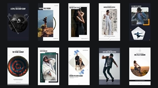 پروژه آماده افتر افکت استوری خلاقانه اینستاگرام Instagram Creative Stories