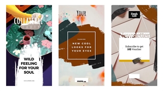 پروژه آماده افتر افکت 20 استوری مدرن اینستاگرام Modern Instagram Stories