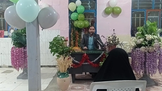 شعرخوانی جناب آقای عباسی درشب عیدمبعث بهمن ماه 1403