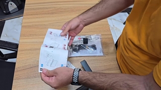 آنباکس و راه اندازی تلویزیون سامسونک DU8000 - تلویزیون سامسونگ دی یو 8000