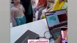 نتایج درمانی خانم قلی پور با دستگاه بیوفیلیا