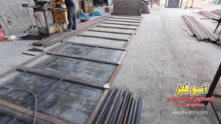 سری سازی ساخت درب انباری فلزی 09129179906