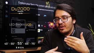 تلویزیون سامسونگ DU7000 - پر فروش ترین تلویزیون 2024 - (بررسی و مشخصات)