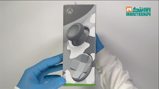 آنباکس دسته بازی ایکس باکس مدل Xbox Wireless Controller-Arctic Camo