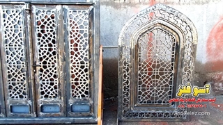 ببین چطور این درب گره‌چینی رو می‌سازیم! 09129179906