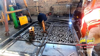 یک درب گره‌چینی خاص برای سلیقه‌های خاص! 09129179906