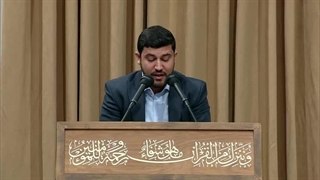 تلاوت قرآن استاد مسعود خیری محضر رهبر انقلاب در دیدار کارکنان وزارت دفاع ۱۴۰۳/۱۱/۲۴