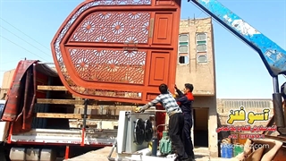 بارگیری درب گره چینی فلزی! 09129179906