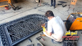 یک طراحی کاملاً سفارشی پنجره ایرانی برای یک مشتری خاص! 09129179906