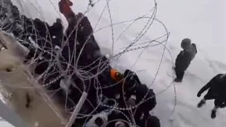 فیلم خروج افغانی ها از مرز ایران