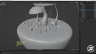 ساخت صحنه قارچ در بطری با Blender -قسمت 2 از 3