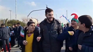 حضور بسیجیان پایگاه شهید شاطری شهرک شهید محلاتی در راهپیمایی 22 بهمن 1403