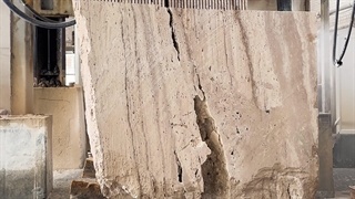 فراوری سنگ تراورتن آبگرم