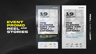 دانلود پروژه آماده افتر افکت استوری اینستاگرام رویدادها Event Promo Stories