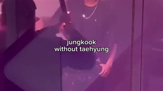 حق‌ترین پست سال.  جونگ‌کوک کنار تهیونگی هیونگش یه پسر نازنازی و لوس می‌شه و هیونگشم خوب اونو بلده. :(