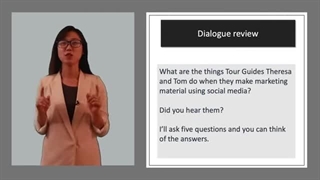 English for Tourism Professionals: Language Lesson: Dialogue 6 Review