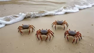 مهاجرت بزرگ خرچنگ‌ها